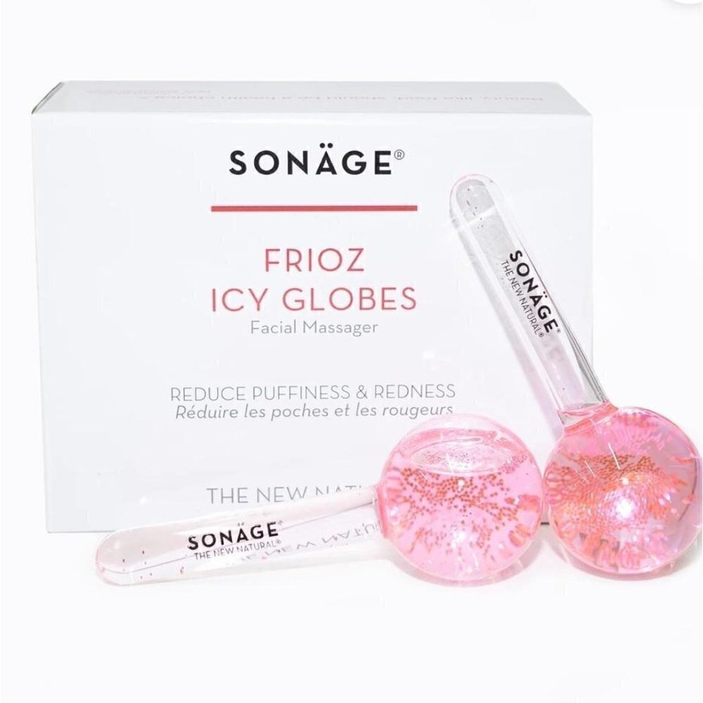 Sonage Frioz BNIB Icy Globes Undereye Depuff Facial Massager 5 in 1 Beauty Tool